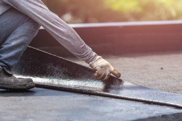 Professional Exterior Waterproofing technician working in Lexington, VA
